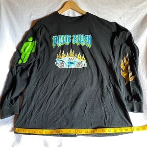 Billie Eilish/Lash Music "World Tour 2019"Long Sleeved Tee-shirt Unisex L Black